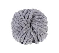 Chunky Chenille Yarn, Chunky Yarn for Hand Knitting, Chunky Chenille Yarn For Blanket, Super Bulky Soft Thick Washable Big Yarn, Chenille Yarn Chunky for Crochet for Clothes, Blankets, Bags