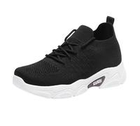 Chunky - Sneaker da donna, colore nero, estive, leggere, per il tempo libero