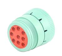 ChunLK 1/2/Set 9 Pin HD10 Connettore Spina Non Filettato Posteriore Ln Line HD10-9-1939P-P080 HD16-9-1939 J1939(9p female,1 set)