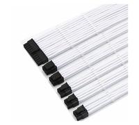 ChunLK 4mm con maniche 1x24Pin, 2x4+4(8Pin) CPU, 3xPCIE 6+2P GPU Kit cavi di prolunga PSU di base for computer Cavo di alimentazione(30cm,1)