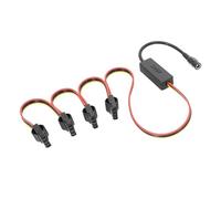 ChunLK Adattatore DC 5525 al cavo del disco rigido SATA DC al cavo del disco rigido SATA 1x2x3x4x DC 12V a SATA 12V a 4PIN(Molex 1 to 4)