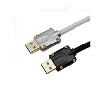 ChunLK Adattatore shell Android USB tipo C in metallo argento, spina metallica USB tipo C nera for cavo tastiera fai-da-te(Type C silver)