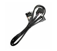 ChunLK Cavi di alimentazione for raffreddamento ad acqua ICUE Cavo di alimentazione O-USB C for raffreddatore ad acqua ICUE H100i/ H115i/H150i Elite(For 2 fans)