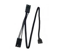 ChunLK Cavo adattatore ARGB for ventola HD LL120 140 QL 3 pin/4 pin 2x 3x 4x ventola a cavo RGB 5 V 3 pin(1 to 2)