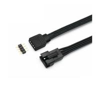 ChunLK Cavo adattatore di controllo Argb 12 V/5 V RGB Argb Light Strip SM 3 pin/4 pin - 50 cm(12V to SM 4P M)