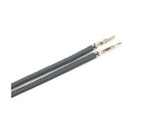 ChunLK Cavo di estensione alimentazione PSU PC fai da te 40 colori fai da te for cavi ATX/EPS/CPU/GPU/PCIE con maniche 1007 18AWG 4.2mm aggraffato(30cm,C)