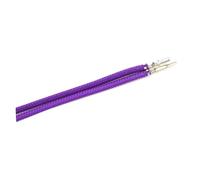 ChunLK Cavo di estensione alimentazione PSU PC fai da te 40 colori fai da te for cavi ATX/EPS/CPU/GPU/PCIE con maniche 1007 18AWG 4.2mm aggraffato(30cm,Purple)
