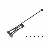 ChunLK Cavo di prolunga ARGB SYNC da 5 V a 3 pin da 1 a 1/2/3/4/5 Cavo di prolunga for hub di controllo della luce della scheda madre(1 to 5)