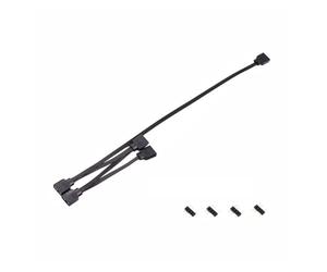 ChunLK Cavo di prolunga ARGB SYNC da 5 V a 3 pin da 1 a 1/2/3/4/5 Cavo di prolunga for hub di controllo della luce della scheda madre(1 to 4)