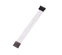 ChunLK Cavo di prolunga di alimentazione SATA da 15 pin maschio a femmina con maniche con adattatore di estensione SATA HDD con pettine for cavi(20cm,1)