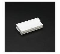 ChunLK Connettore alloggiamento femmina ATX da 24 pin bianco nero 4.2mm 5559 Connettore di alimentazione ATX for scheda madre del computer-50 pezzi(1)