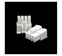 ChunLK Connettore alloggiamento maschio PCI-E/GPU 8 pin bianco nero da 4,2 mm Connettore cavo PCI Express 8P-10 pezzi(1)