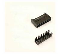 ChunLK Connettore for alloggiamento di alimentazione maschio SATA crimpato Guscio in plastica Tappo da 180/90 gradi for alimentazione disco rigido del computer PC-2 pezzi(180 degree cap)