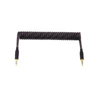 ChunLK Keyboard Data Cable Mix Color Coiled, TRRS Handmake Split Cables, Mechanical Keyboard Data Cable Transfer(10)