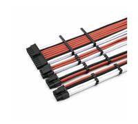 ChunLK Kit cavi con guaina for PC, 24 pin MB, CPU 4+4/8 pin, PCIE 6+2P, GPU 6 pin Kit cavi prolunga PSU for computer 30 cm(Kit C)