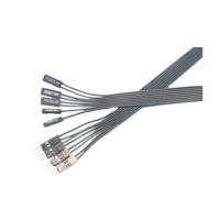 ChunLK Pannello frontale da 30 cm Alimentazione+, Alimentazione-, Reset, SW alimentazione, Prolunga HDD Cavo jumper a 2 pin sul pannello anteriore del computer