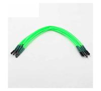 ChunLK Pannello frontale +P, P, Reset, SW di alimentazione, HDD, altoparlante PC Scheda madre Cavo di avvio Kit cavo di prolunga a manica singola - 30 cm(Green)