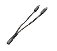 ChunLK Pannello frontale Power+ -, Reset, Power SW, cavo sdoppiatore prolunga HDD Supporta interruttore dual-start(Rest SW)