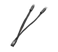 ChunLK Pannello frontale Power+ -, Reset, Power SW, cavo sdoppiatore prolunga HDD Supporta interruttore dual-start(Power Plus Minus)