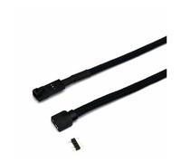 ChunLK Ventola/Hub/Nodo di illuminazione/Cavo adattatore RGB ARGB con maniche 3 pin/4 pin Ventola a cavo RGB 5 V 3 pin - 50 cm(Sleeved,3P F to RGB)