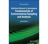 Chunlong Zhang Solutions Manual to Accompany Fundamentals of Environ (Tascabile)