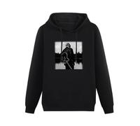 CHUNWANG Men's Heavyweight Hooded B.B. King One Kind 2011 Tour San Fran BB King Hoodies Men Hoody Long Sleeve Pullover Sweatshirt with Drawing Pocket Size XL