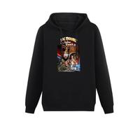 CHUNWANG Men's Heavyweight Hooded Big Trouble in Little China Movie John Carpente Hoodies Men Hoody Long Sleeve Pullover Sweatshirt with Drawing Pocket Size M