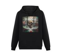 CHUNWANG Men's Heavyweight Hooded Fit for An Autopsy The Sea of Tragic Beasts Deathcore Hoodies Men Hoody Long Sleeve Pullover Sweatshirt with Drawing Pocket Size 3XL