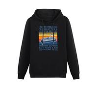 CHUNWANG Men's Heavyweight Hooded I Never Dreamed I D Grow Up To Be A Super Sexy Pontoon Captain But Here I Am Killing It Hoodies Men Hoody Pullover Sweatshirt with Drawing Pocket Size M