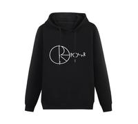 CHUNWANG Men's Heavyweight Hooded Polar Skate Co Hoodies Men Hoody Long Sleeve Pullover Sweatshirt with Drawing Pocket Size XXL