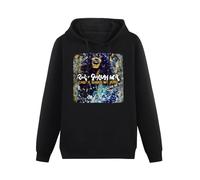 CHUNWANG Men's Heavyweight Hooded Ro-Ry Galla-Gher Hoodies Men Hoody Long Sleeve Pullover Sweatshirt with Drawing Pocket Size L