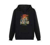 CHUNWANG Men's Heavyweight Hooded The Return of The Living Dead Movie Dan O'Bannon Hoodies Men Hoody Long Sleeve Pullover Sweatshirt with Drawing Pocket Size 3XL