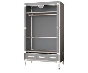 CHUNXVLI Armadio Per Spogliatoio Armadio Guardaroba Semplice Con Cerniera Ripiani For Aste Sospese For Di Copertura For Camera Da Letto Organizzazione(G,90x45x170cm)