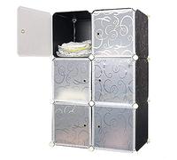 CHUNXVLI Armadio per Spogliatoio Combinazione Armadio Guardaroba in Plastica Semplice in Resina per Camera da Letto Organizzazione(76 * 47 * 110cm)