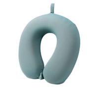CHUNXVLI Cuscino Aereo Confortevole Cuscino da Viaggio in Memory Foam Fresco per Il Collo per Dormire in Aereo E Viaggiare Treno Auto(Grün)