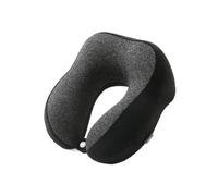 CHUNXVLI Cuscino Aereo Confortevole Cuscino da Viaggio in Memory Foam, Tessuto Cationico, per Il Collo, per Aereo Lavabile Treno Auto(B)