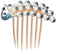 CHUNXVLI Pettini per Capelli Pettini Laterali per Capelli in Stile Cinese Fermagli per Capelli con Strass Pettine Laterale per Capelli per Accessori per Capelli da Donna Accessori Styling Capelli(A)