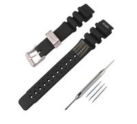 CHUOZI Cinturino di ricambio da uomo in gomma per orologio Citizen Hyper Aqualand Duplex Promaster Dive da donna per lavoro all'aperto impermeabile cinturino in silicone fibbia fibbia argento