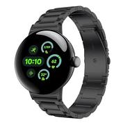 CHUOZI Cinturino di ricambio per Pixel Watch 3, in acciaio inox, accessorio di ricambio compatibile con Google da 45 mm