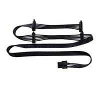 CHUOZI PCI-E 6Pin 1 Maschio a 4 SATA Modulare Cavo di Alimentazione per Corsair RM850 RM1000