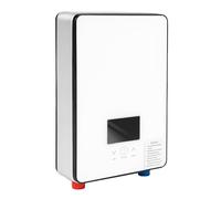 CHUOZI Scaldabagno elettrico senza serbatoio, 4500 W, 110 V su richiesta, caldo istantaneo, con display a LED, autoregolante, protezione contro il surriscaldamento (oro)
