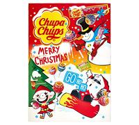 Chupa Chups Calendario dell'Avvento, Calendario Avvento con Lollipop e Gomme da Masticare, Gusti Assortiti, Ottimo Come Idea Regalo per Natale per Bambini, 24 Sorpresine