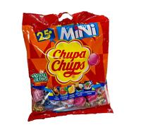 Chupa Chups Lecca-lecca 25 Mini Colori Naturali 150g - 4 Confezioni
