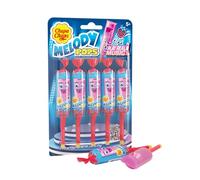 Chupa Chups Melody Pop, aroma di fragola, lecca lecca lecca, confezione da 5
