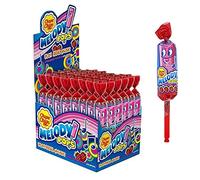 LECCA LECCA CHUPA CHUPS MELODY POPS FRAGOLA FISCHIETTI 48 PZ LOLLIPOP BOX