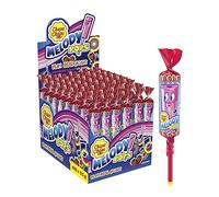 Chupa Chups Melody Pops, Lollipop Fischietto, Gusto Fragola, Confezione da 48 Lecca Lecca Monoporzioni, Ideale per ogni Occasione, da Condividere con Amici o da portare sempre con te