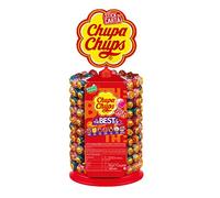 Chupa Chups Ruota Lecca Lecca, Lollipop Gusti Assortiti Frutta e Cola, Ottime da Condividere, Idea Regalo per Compleanni e Feste, 200 Lollipop Monopezzo
