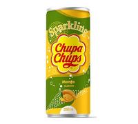Chupa Chups Sparkling 4 o 8 Lattine da 250 ml guto Mango (8)