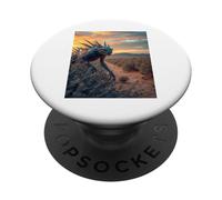 Chupacabra insegue il deserto di Sonora, drena il bestiame in silenzio PopSockets PopGrip Adesivo