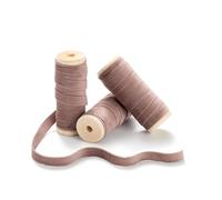 CHUQING Nastro di velluto, 13,7 m, colore rosa antico, 3 rotoli